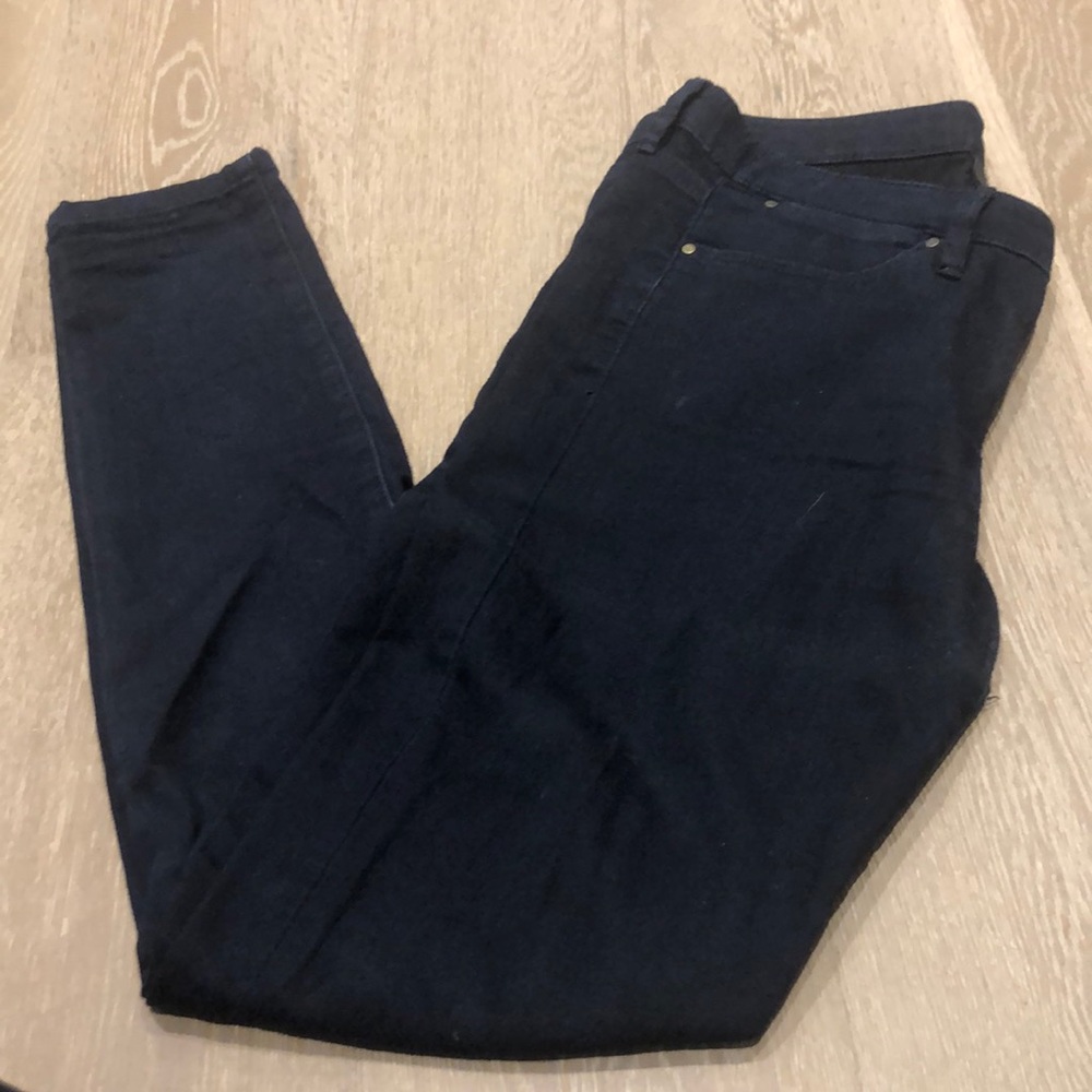 Dark indigo Club Monaco skinny jeans